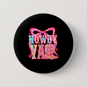 Hallo Leute Cowboy Stiefel Kokette Schleife Wester Button