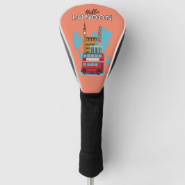 Hallo London Golf Head Cover Headcover