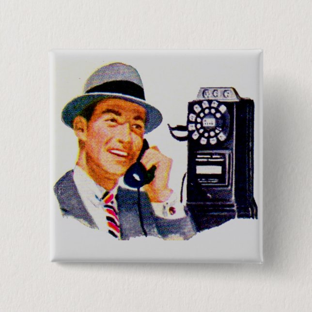 Hallo, Mabel? Es ist Tony. Button (Vorderseite)