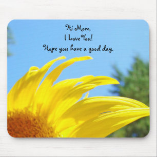 Hallo Mama ich Liebe Sie! Mousepads haben guten Ta