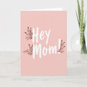 Hallo Mama Liebesbotschaft Karte