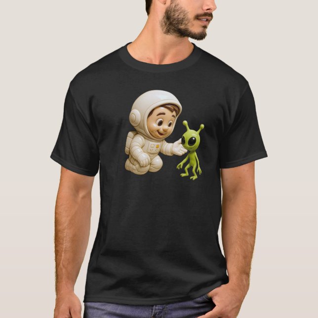 Hallo, Marsmenschen T-Shirt (Vorderseite)