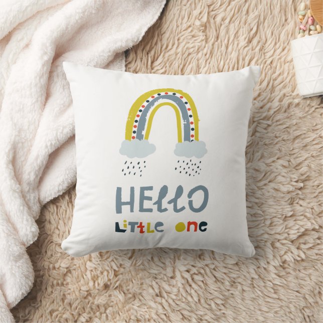 Hallo mein kleiner Regenbogen Kissen (Decke)