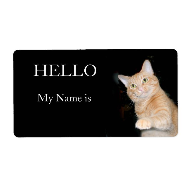 Hallo, mein Name ist....... (Vorne)
