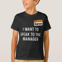 Hallo Mein Name ist Karen Ich wollte, den Manager 