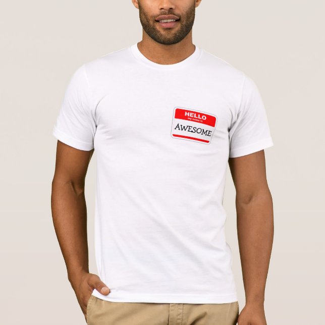 Hallo, mein Name ist Phantastisch T-Shirt (Vorderseite)