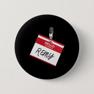 Hallo, mein Name ist reine Funny Halloween Name Ta Button