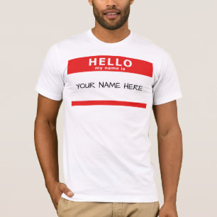 Hallo, mein Name T-Shirt