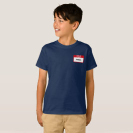 Hallo, mein Name TAG Team Gebäude Activity-Kostüm T-Shirt