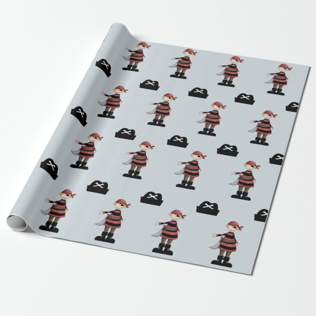 Hallo, mein Pirat! Geschenkpapier (Ungerollt)