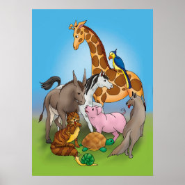 Hallo meine Freunde! -Poster Poster