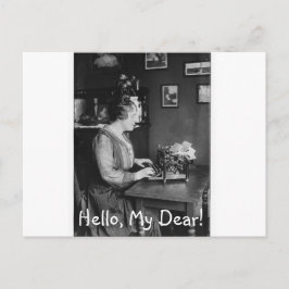 Hallo, meine liebe Postkarte