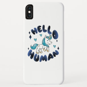 Hallo Mensch Lieblich Unicorn Case-Mate iPhone Hülle
