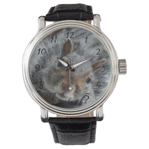 Hallo Miss Eichhörnchen Armbanduhr