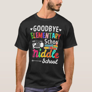 Hallo Mittelschule Abschluss Grundschule T-Shirt