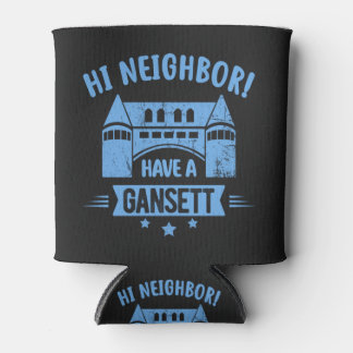 Hallo Nachbar, hab ein Gansett Retro-Stil Geschenk Dosenkühler