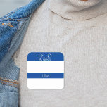 Hallo Name Tag Sticker Abzeichen Funny Party Spaß<br><div class="desc">*** Kaufen Sie das Matte Finish, wenn Sie diesen Aufkleber als Namensschild verwenden*** Dieses Design kann in dem Bereich personalisiert sein, der durch das Ändern des Fotos und/oder Textes bereitgestellt wird. Sie können auch angepasst werden, indem Sie auf Vorlage personalisieren klicken und dann auf die Schaltfläche klicken, um weitere Optionen...</div>