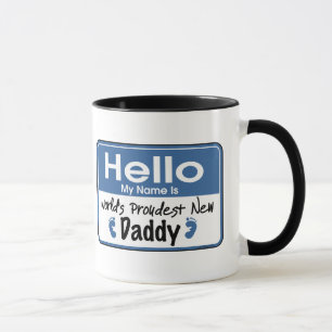 Hallo neue Vati-Tasse Tasse