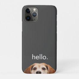 Hallo Niedlich Funny Lächeln Beagle Hund Modern Gr Case-Mate iPhone Hülle