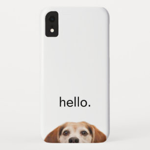 Hallo Niedlich Funny Lächeln Beagle Hund Moderne T Case-Mate iPhone Hülle
