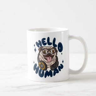 Hallo, Niedlicher Hund Kaffeetasse