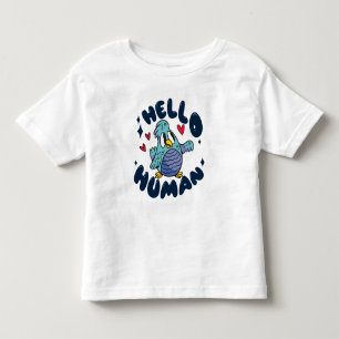 Hallo niedlicher Mensch Kleinkind T-shirt