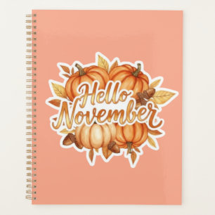 Hallo November - Cozy Herbst Design Planer
