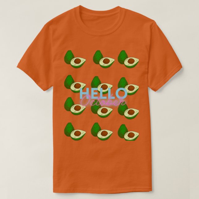 Hallo Oktober T-Shirt (Design vorne)