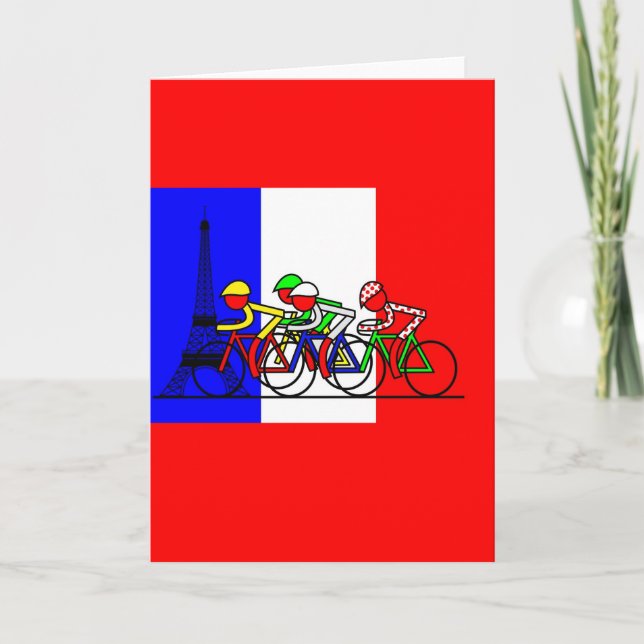 Hallo, Paris Karte (Vorderseite)