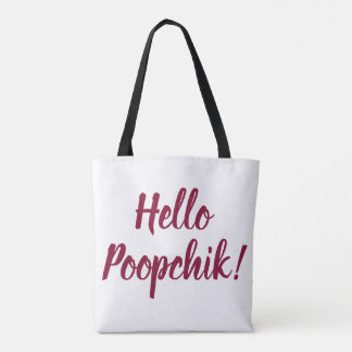 Hallo Poopchik! Ukrainische Taschen-Tasche vom Tasche
