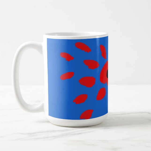 Hallo Poppy Kaffeetasse (Links)