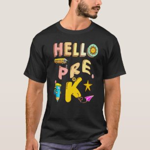 Hallo Pre K, ich komme, Geschichtslehrer ESL-Lehre T-Shirt