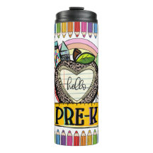 Hallo Pre-K Lehrer Bewertung Thermal Tumbler