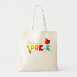Hallo Pre-k Vorschule Zurück zur Schule Jungen Mäd Tragetasche
