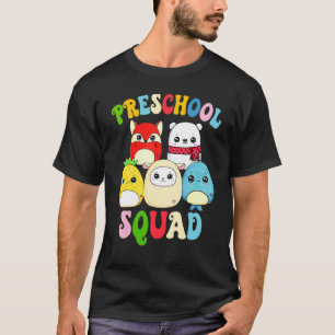 Hallo Preschool Lehrer Student Kinder Squad zurück T-Shirt