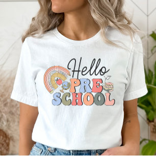 Hallo Preschool Lehrer T-Shirt