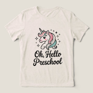 Hallo Preschool Women's Teacher Shirt