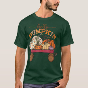 Hallo Pumpkin Truck Farm Pumpkin Herbst Herbst Dan T-Shirt