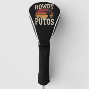 Hallo Putos Lustiger Kactus Retro Vintage Golf Headcover