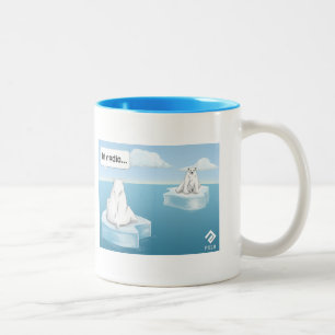 Hallo Radio… Zweifarbige Tasse