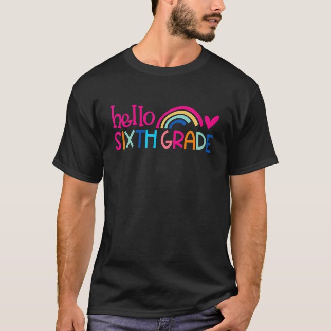 Hallo Rainbow 6. Rainbow 6. T-Shirt (Vorderseite)