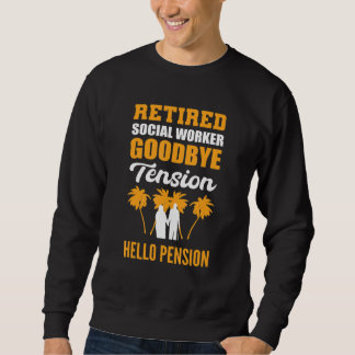 Hallo Rente Rentner Sweatshirt