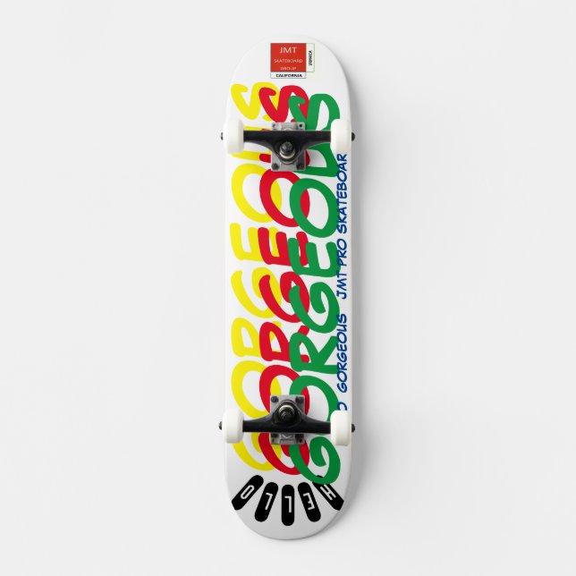 HALLO SCHÖNE  7 3/4" Skateboard Deck (Vorderseite)