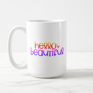 Hallo schöne Flirtin Liebe Valentinstag Geschenk Kaffeetasse