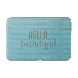 Hallo Schöner Chic und trendy Boho Design Badematte