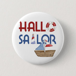 Hallo Seemann Button