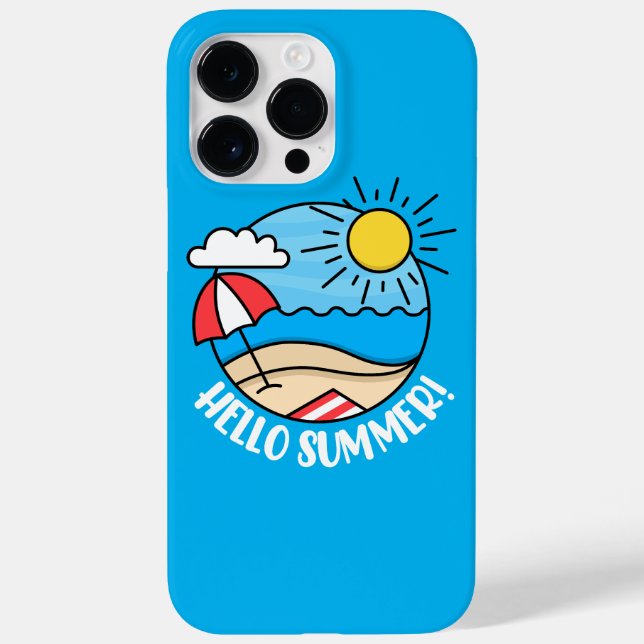 Hallo Sommer 2 Case-Mate iPhone 14 Pro Max Hülle (Rückseite)