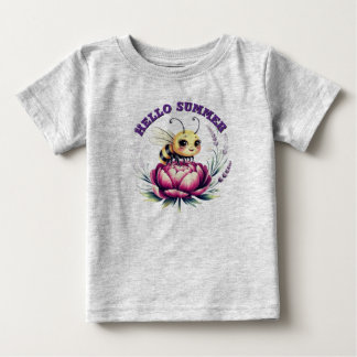 Hallo Sommer Baby Bodysuit Baby T-shirt