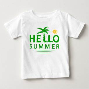 Hallo Sommer Baby T-shirt