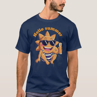 Hallo Sommer Babys Body T-Shirt
